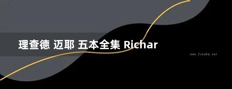 理查德 迈耶 五本全集 Richard Meier 灰迈耶